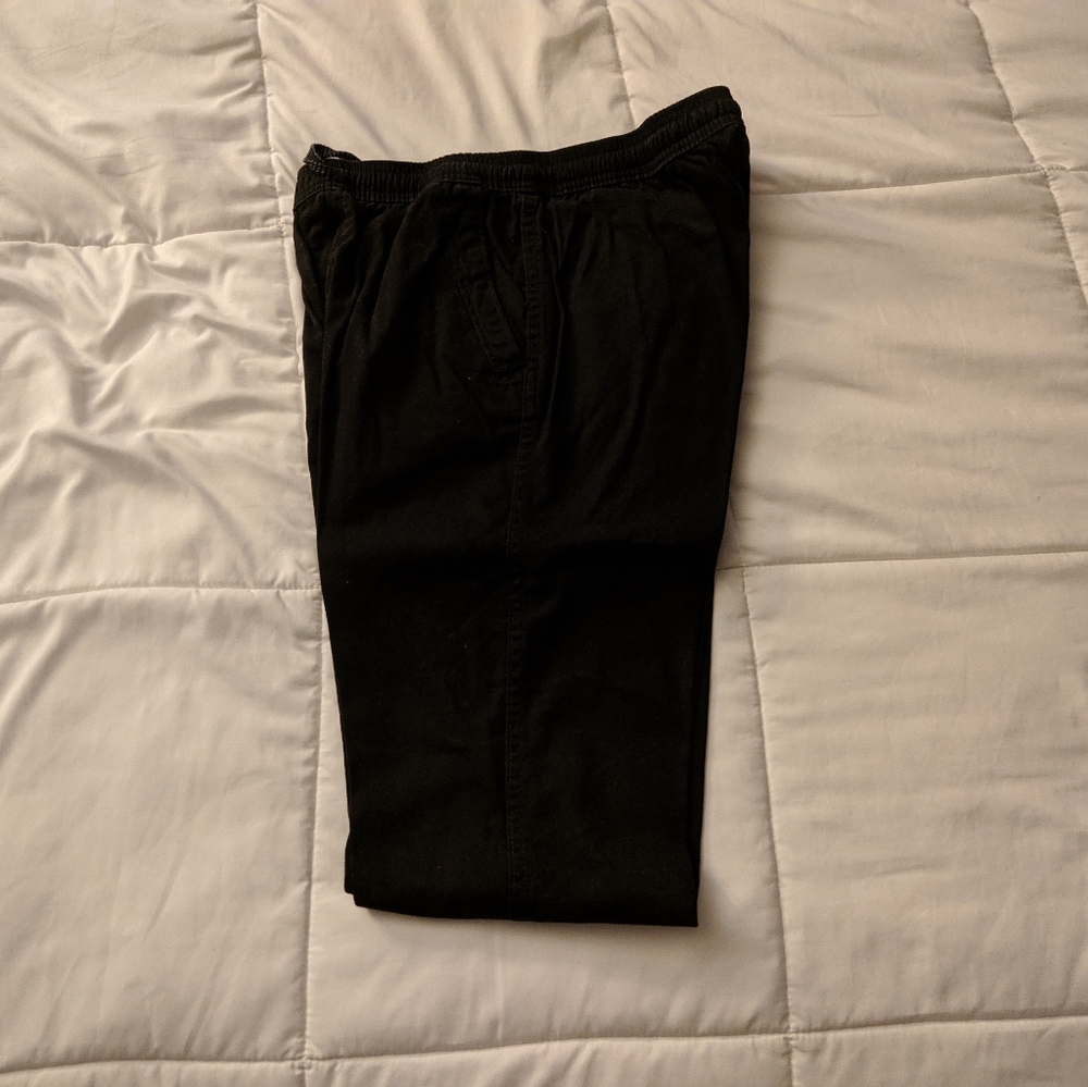 Faded Glory Black Joggers Size M